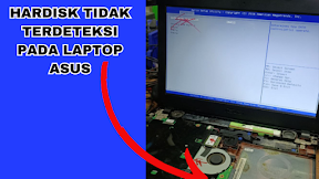 Memperbaiki hardisk tidak terdeteksi pada laptop Asus